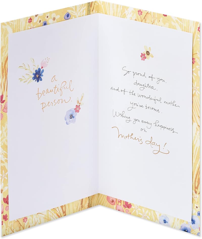 Mother's Day Card for Daughter - Beautiful Person Design