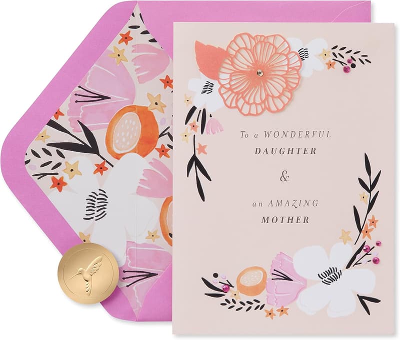 Mother's Day Card for Daughter - 