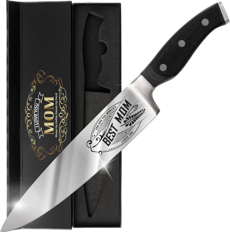 Premium Chef Knife for Mom - 8