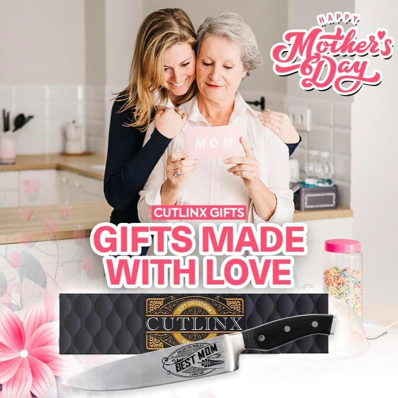 Premium Chef Knife for Mom - 8
