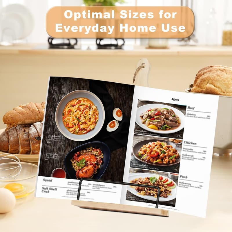 Mother's Day Gift: Cookbook Stand for Mom's Kitchen