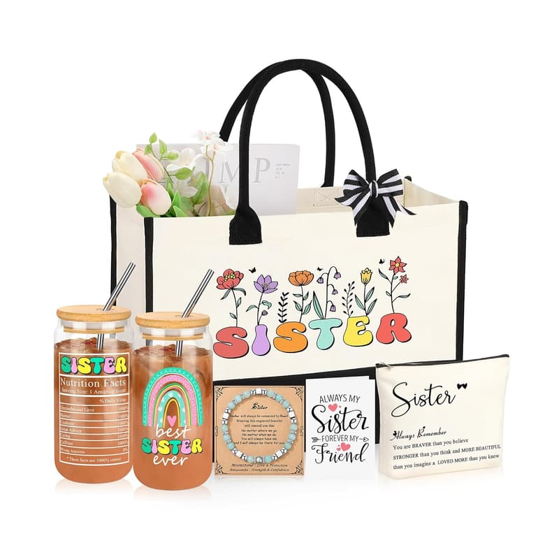 Sister Birthday Gift Set of 5 – Ideal for Any Celebration
