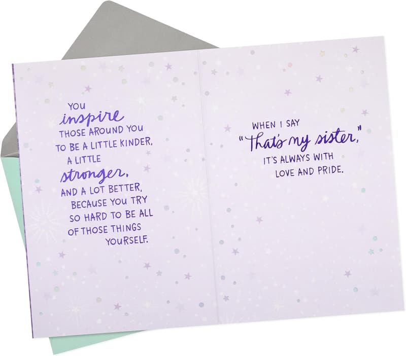 Mother's Day Card for Sister (Love and Pride)