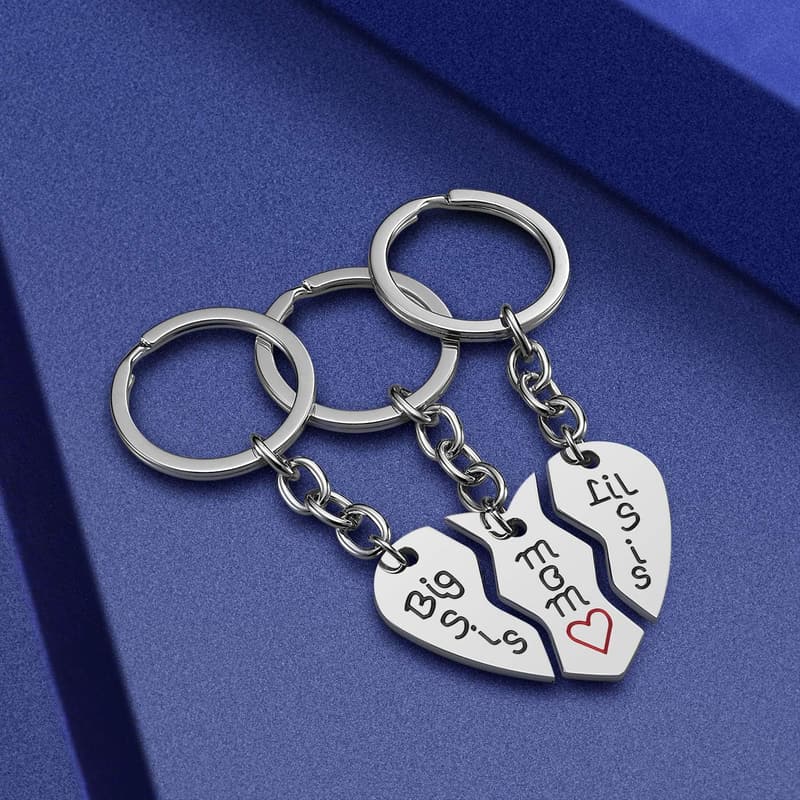 Mother's Day Keychain Set for Mom from Daughter - 2PCS/3PCS