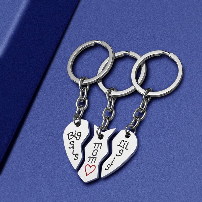 Mother's Day Keychain Set for Mom from Daughter - 2PCS/3PCS