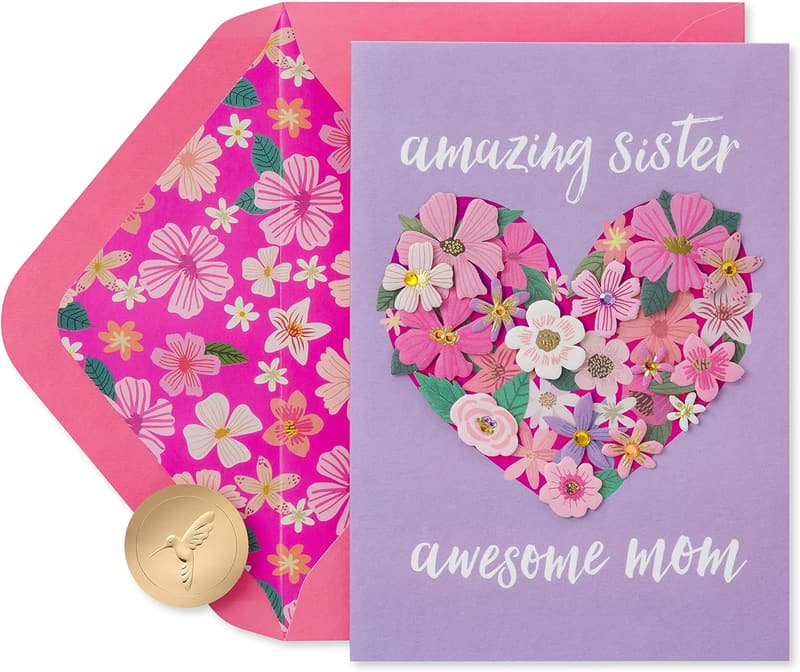 Sister Mother's Day Card - Lots of Love Design