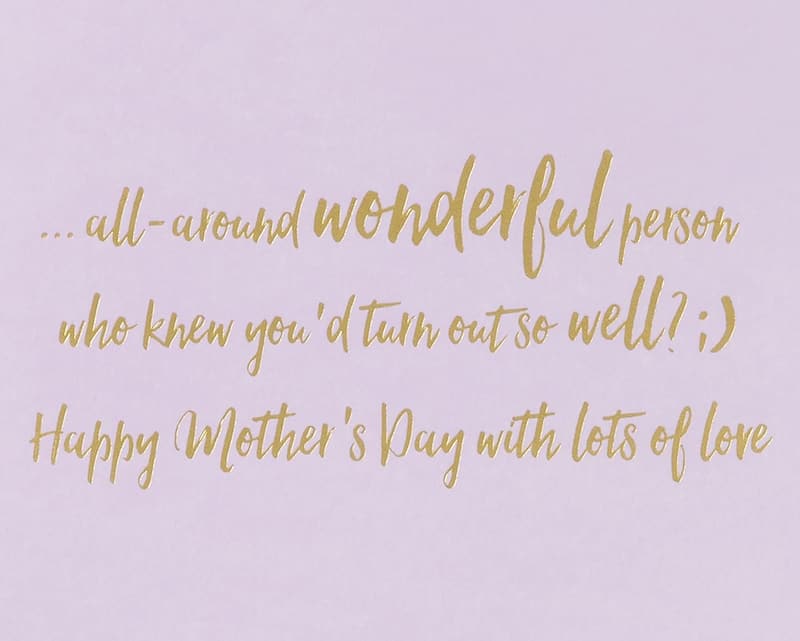 Sister Mother's Day Card - Lots of Love Design