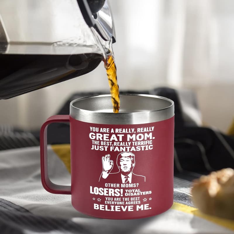 Funny Coffee Mug for Mom – 14 oz Mother's Day Gift