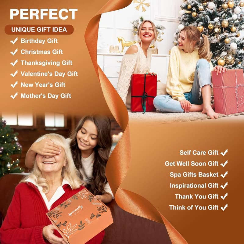 Fall Spa Gift Basket for Her - Relaxing Care Package