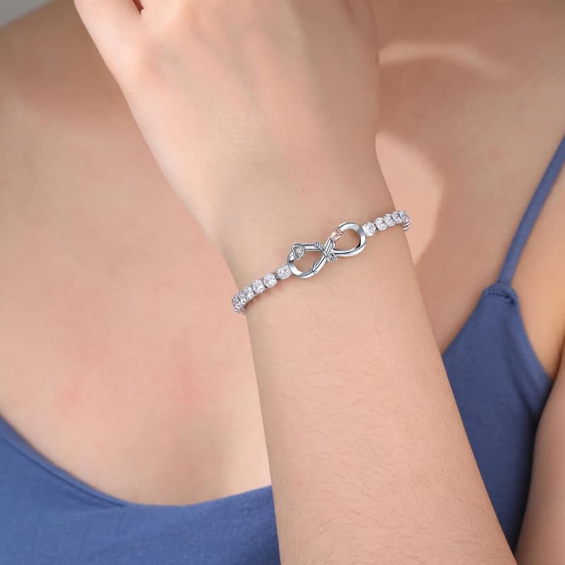 Anniversary Adjustable Infinity Bracelet for Women