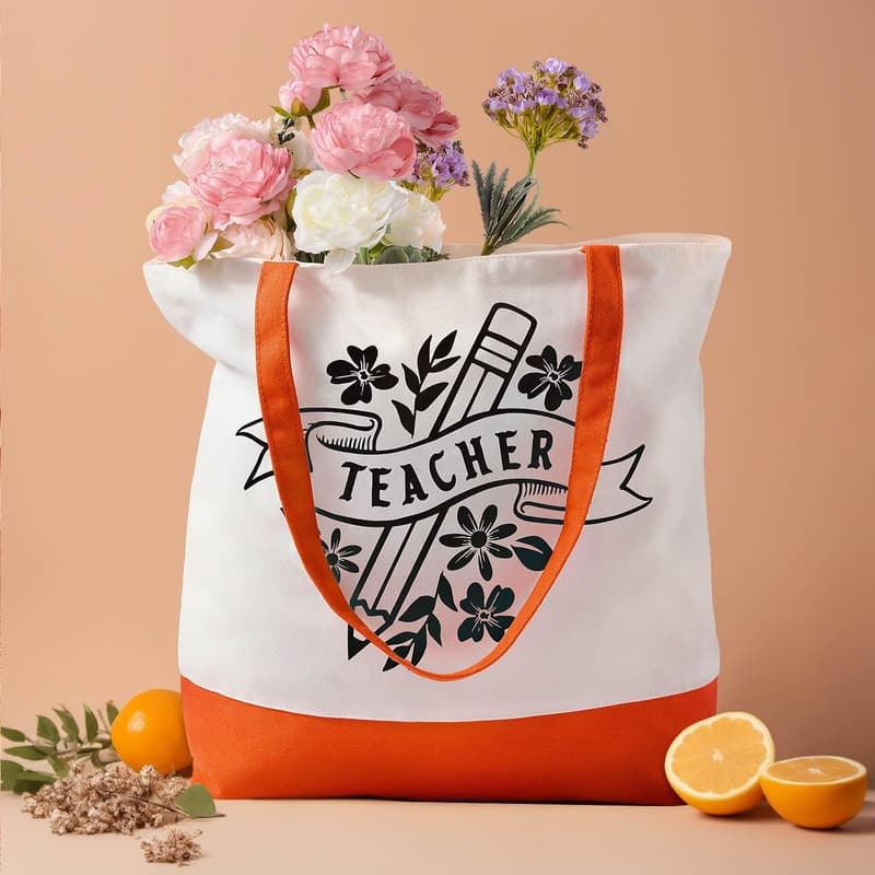 Teacher Appreciation Gifts - Unique Orange Inspirational Thank You Gift