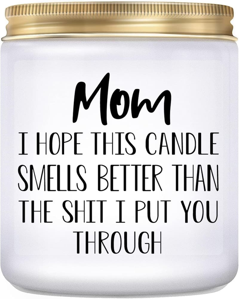 Lavender Scented Candle for Mother's Day Gifts
