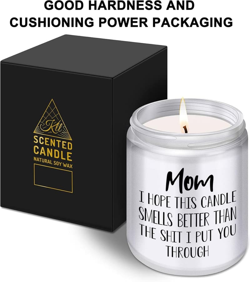 Lavender Scented Candle for Mother's Day Gifts