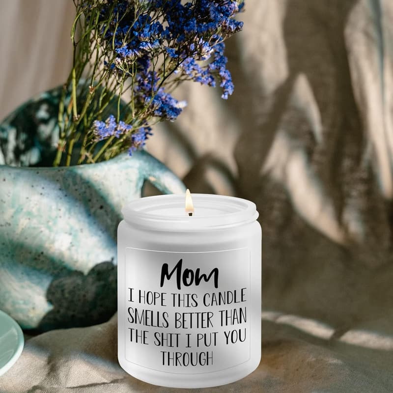 Lavender Scented Candle for Mother's Day Gifts