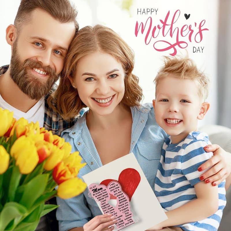 Mother's Day Acrylic Plaque Gift for Mom from Son