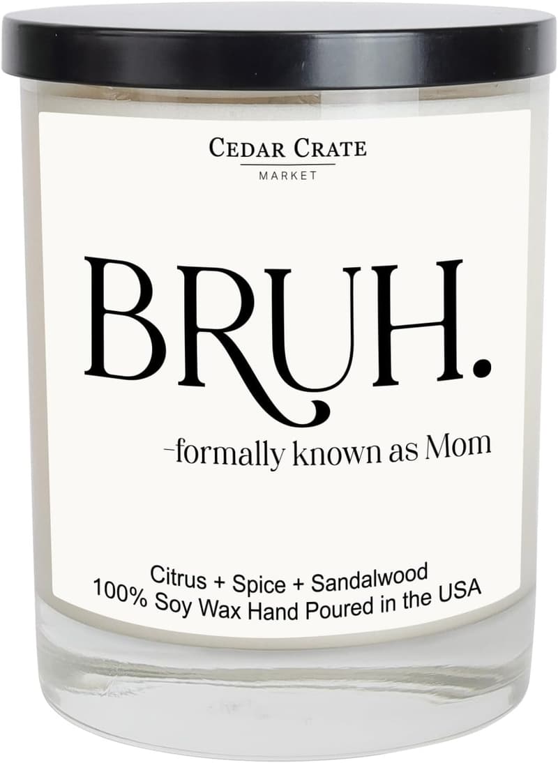 Mother's Day Candle Gift for Mom - Fun & Unique Scented Candle