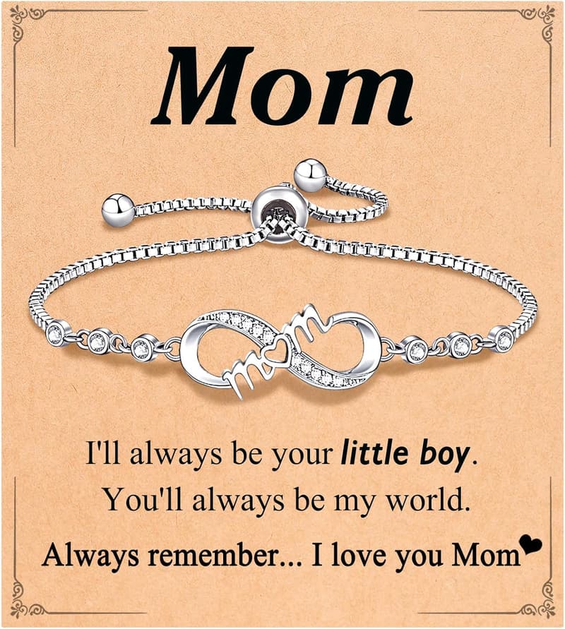 Infinity Love Heart Bracelet for Women - Perfect Birthday Gift