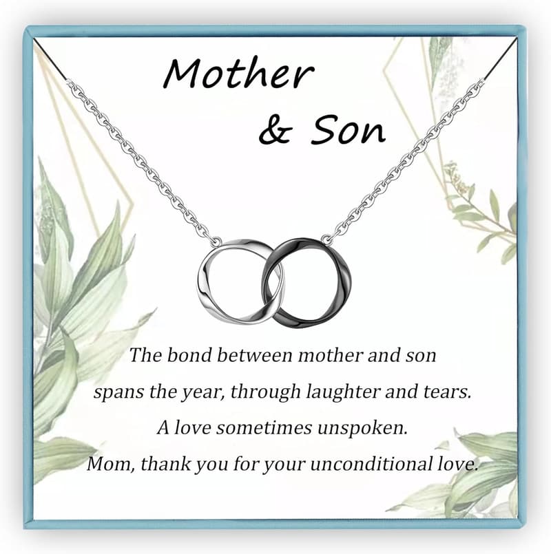 Sterling Silver Necklace - Perfect Birthday Gift for Mom