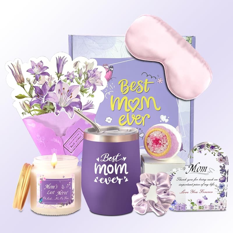 Lavender Relaxing Gift Basket for Mom's Birthday/Mother's Day