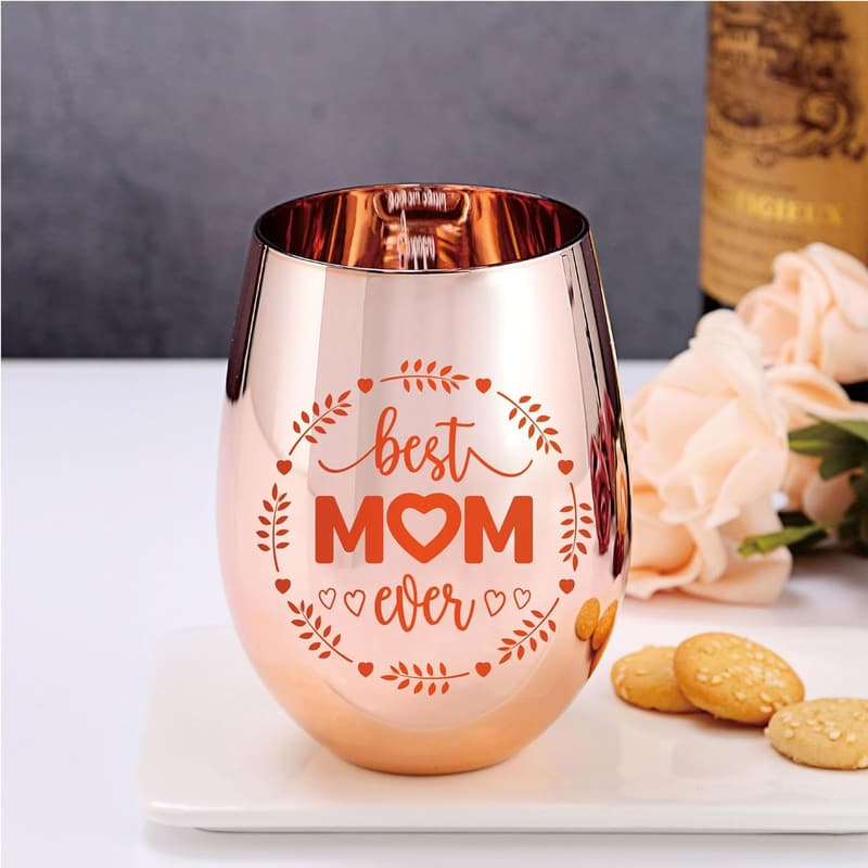 Mom Wine Glass – Unique Fun Gift for Mother's Day