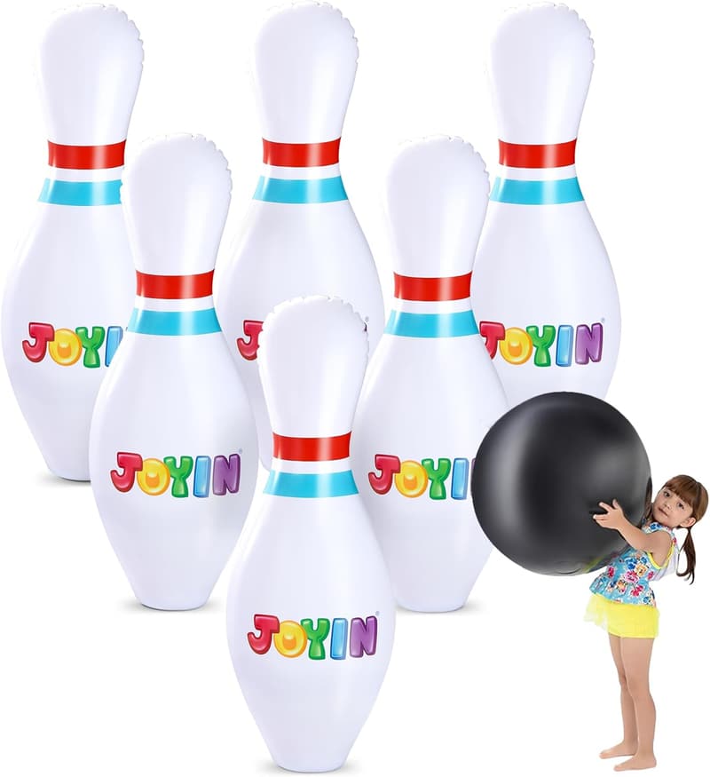Giant Inflatable Bowling Set for Kids - Party Game Fun