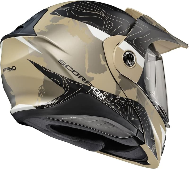 Adventure Motorcycle Helmet with Bluetooth, DOT/ECE Approved