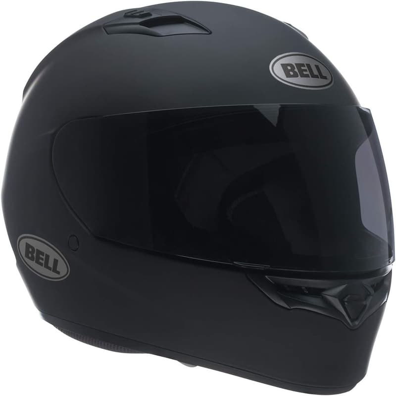 Matte Black Full-Face Motorcycle Helmet for Riders - X-Small