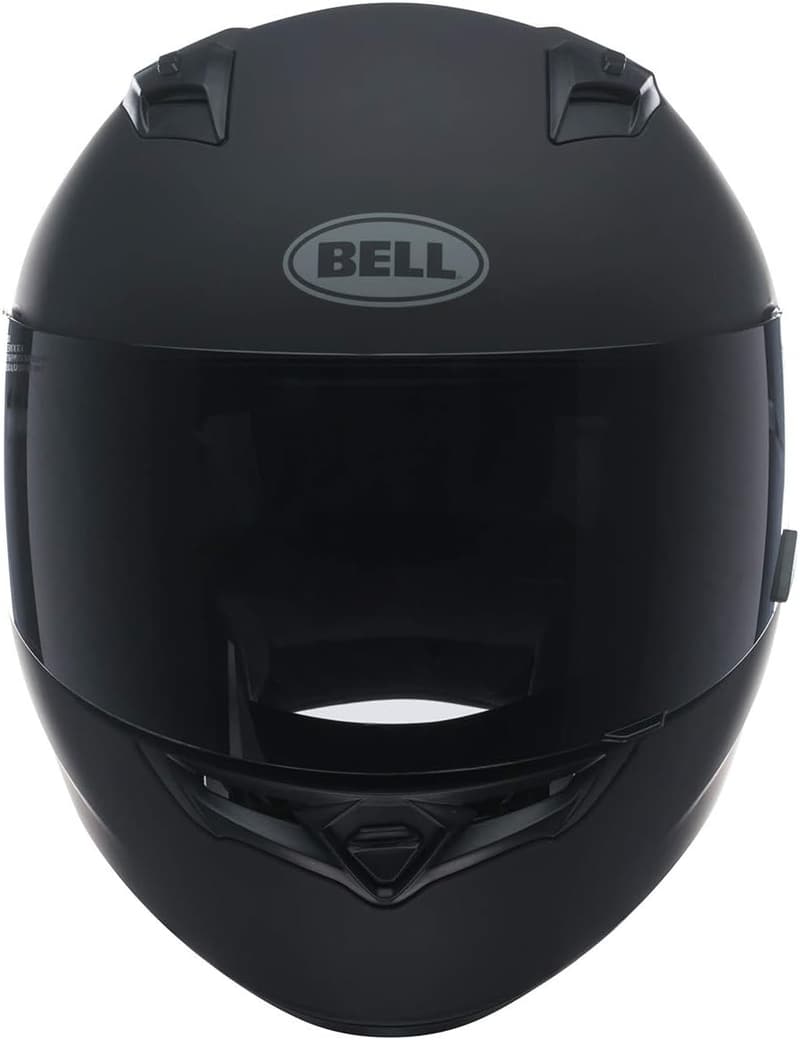 Matte Black Full-Face Motorcycle Helmet for Riders - X-Small