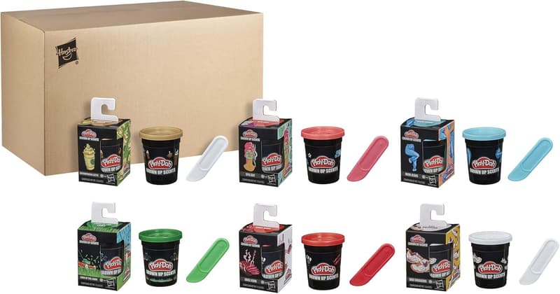 Scented Play-Doh Multipack for Adults – 6 Assorted Colors