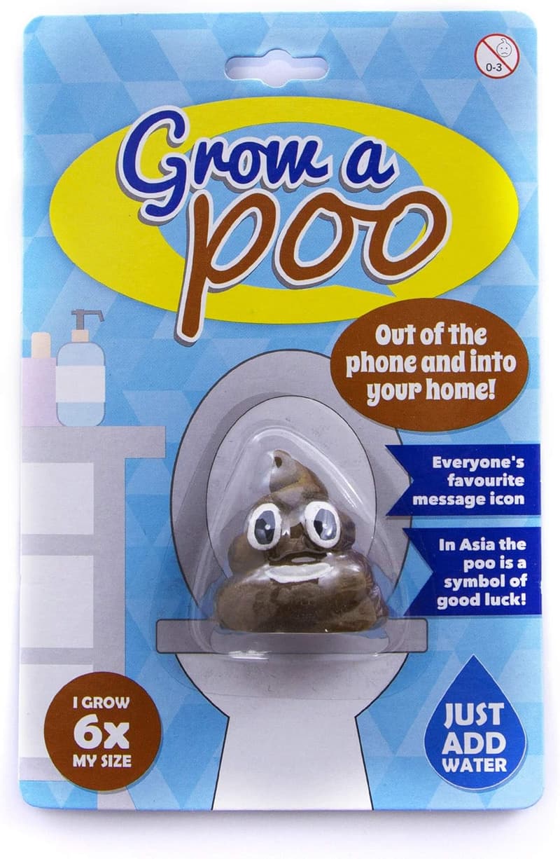 Grow a Poo Toy - Funny Gag Gift for Kids and Stocking Stuffers