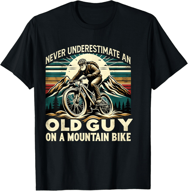 Father's Day T-Shirt for Dad - Mountain Bike Lovers