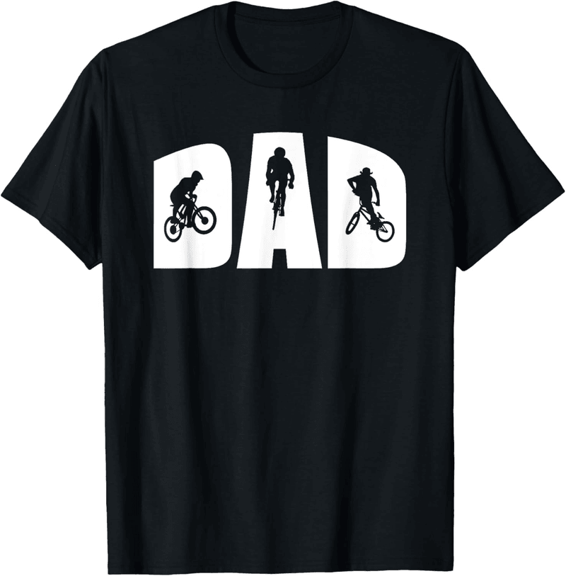 Mountain Biker T-Shirt for Cycling Dads