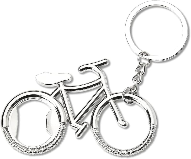 Bicycle Bottle Opener Keychain for Cycling Enthusiasts