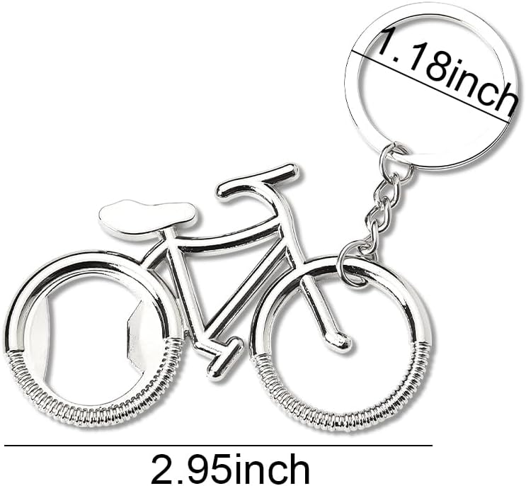 Bicycle Bottle Opener Keychain for Cycling Enthusiasts