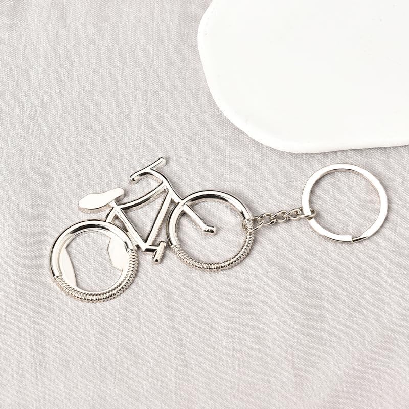Bicycle Bottle Opener Keychain for Cycling Enthusiasts