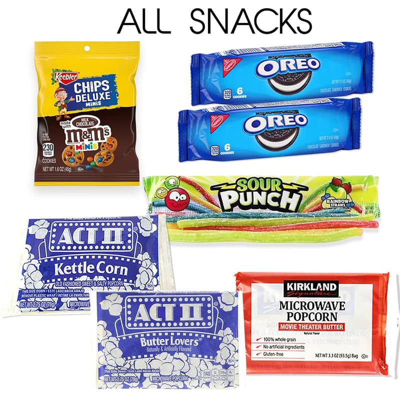 Game Night Gift Basket | Cards & Snacks for Teens & Adults