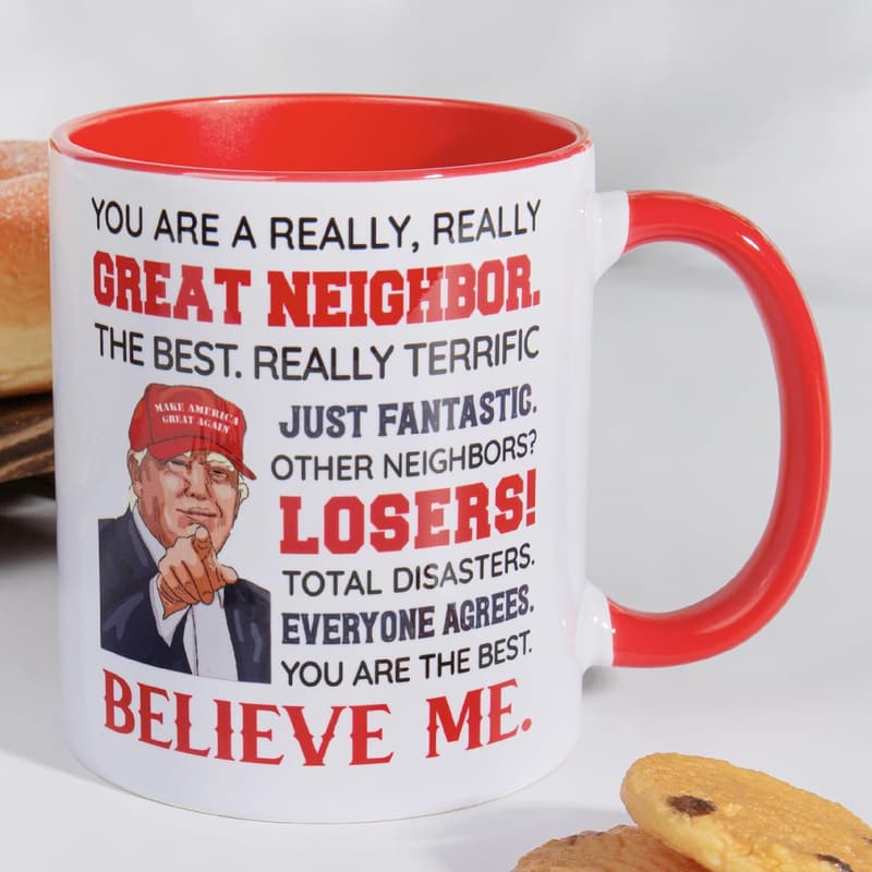 Mother's Day Neighbor Gifts: Ceramic Mug for Women