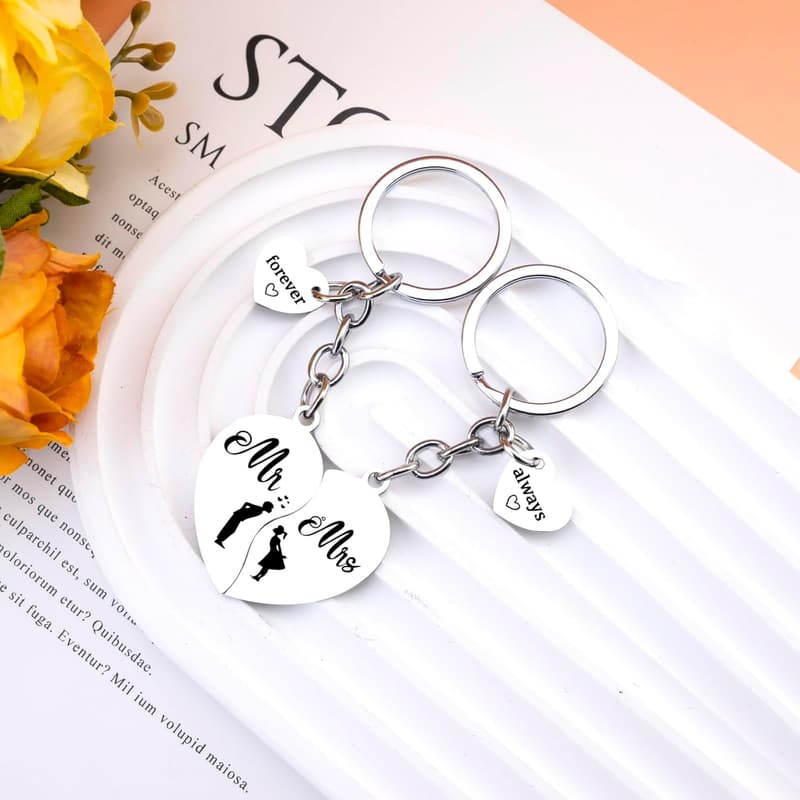 2025 Wedding Keychain Gift for Couples