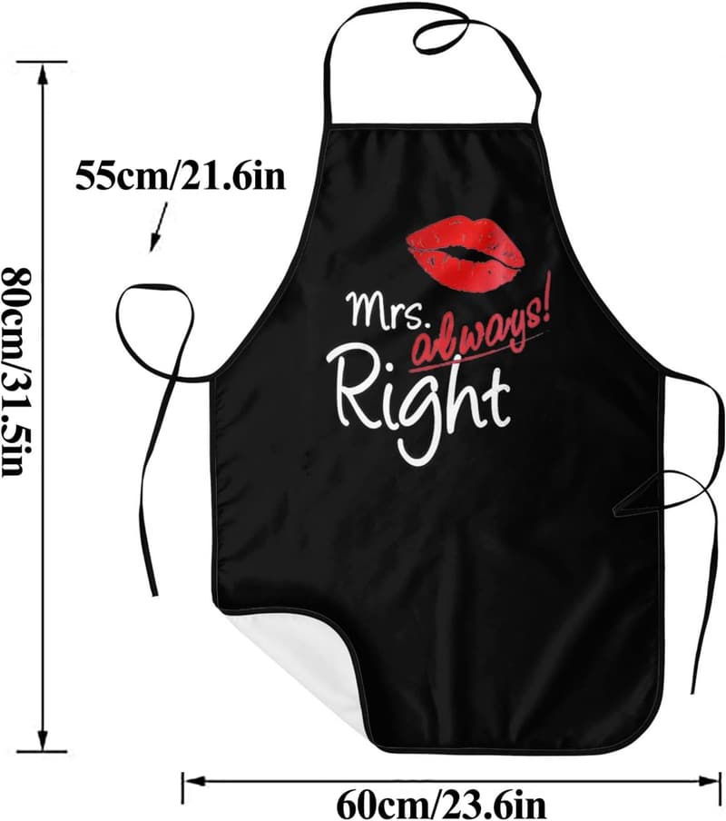 Couples' Mr & Mrs Aprons – Ideal for Anniversaries & Gifts