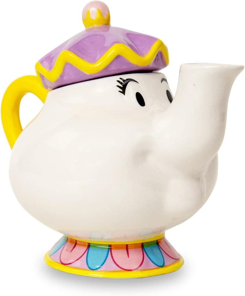 Beauty and the Beast Mrs. Potts Sculpted Ceramic Teapot