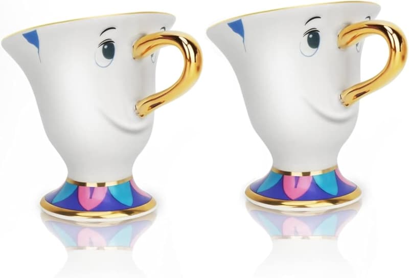 Disney's Mrs. Potts & Chip Teacups - Set of 2