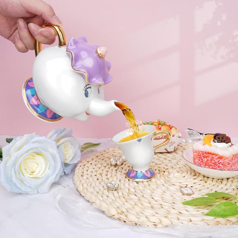 Disney's Mrs. Potts & Chip Teacups - Set of 2