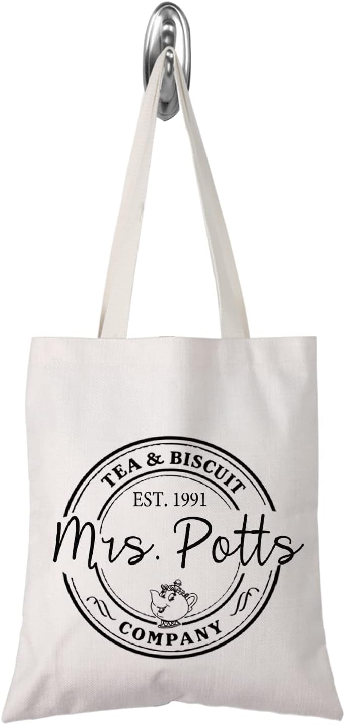 Mrs. Potts Movie-Inspired Tea & Biscuit Kitchen Tote
