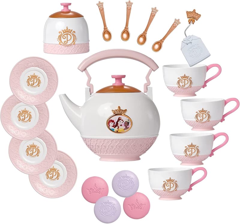 Disney Princess Tea Set for 4 - 21-Piece Collection
