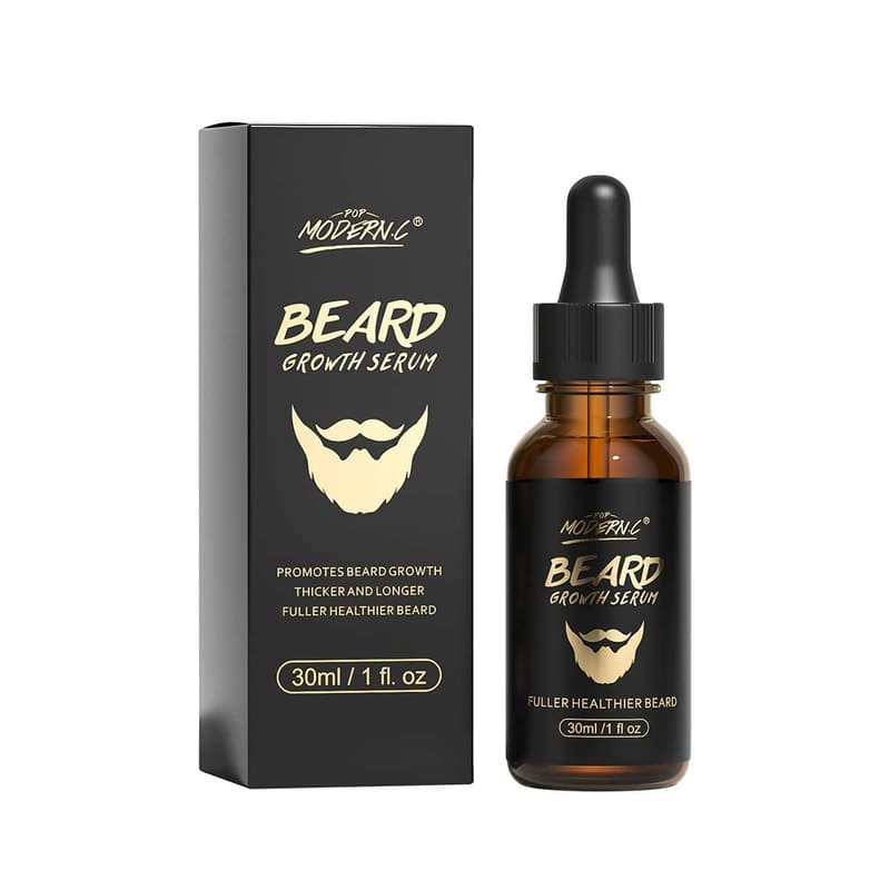 Beard Growth Oil with Biotin & Caffeine for Men’s Facial Hair