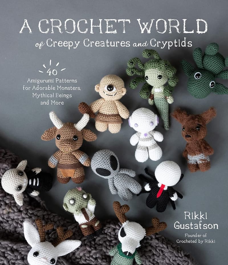 40 Amigurumi Patterns for Adorable Monsters and Cryptids