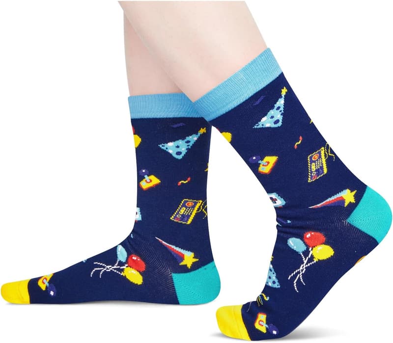 30th Birthday Gift Ideas - Fun Socks for Men