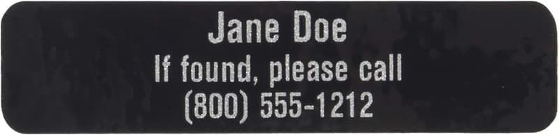 Personalized Golf Club Labels – 24 Weatherproof Identifiers