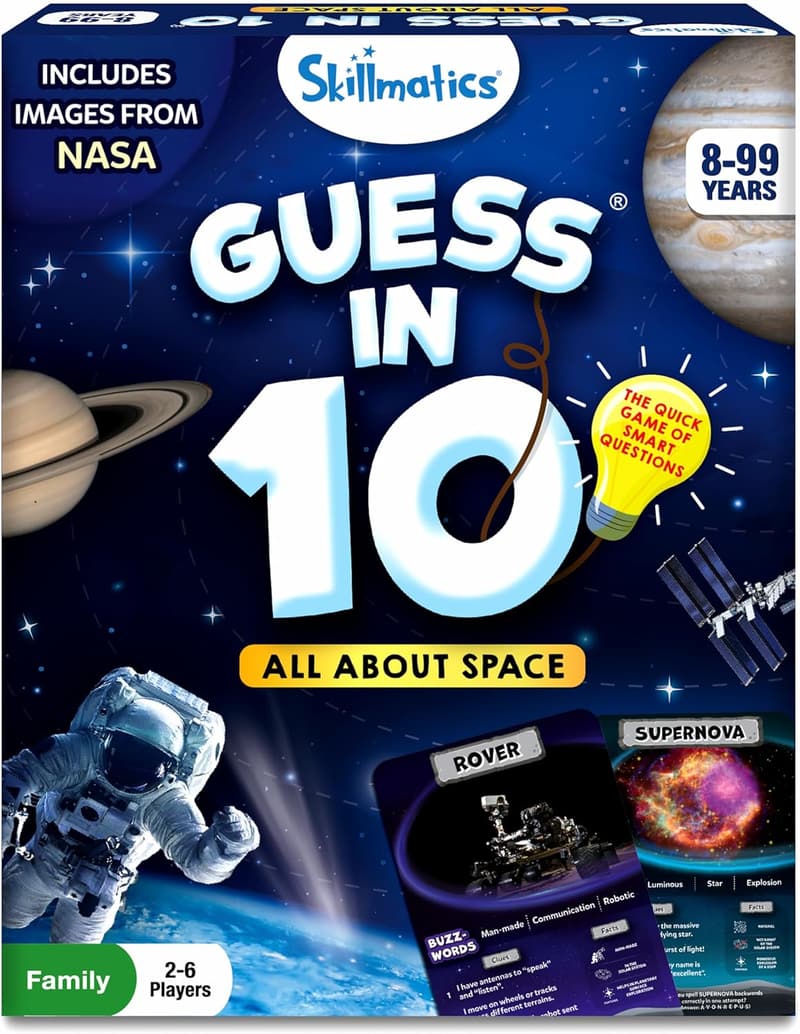NASA Space Guessing Game for Kids & Families Ages 8+