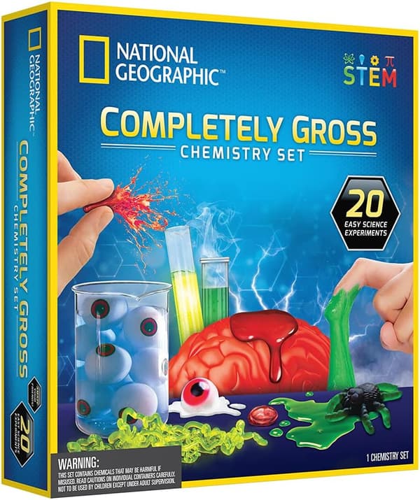 National Geographic Gross Chemistry Set for Ages 8-11